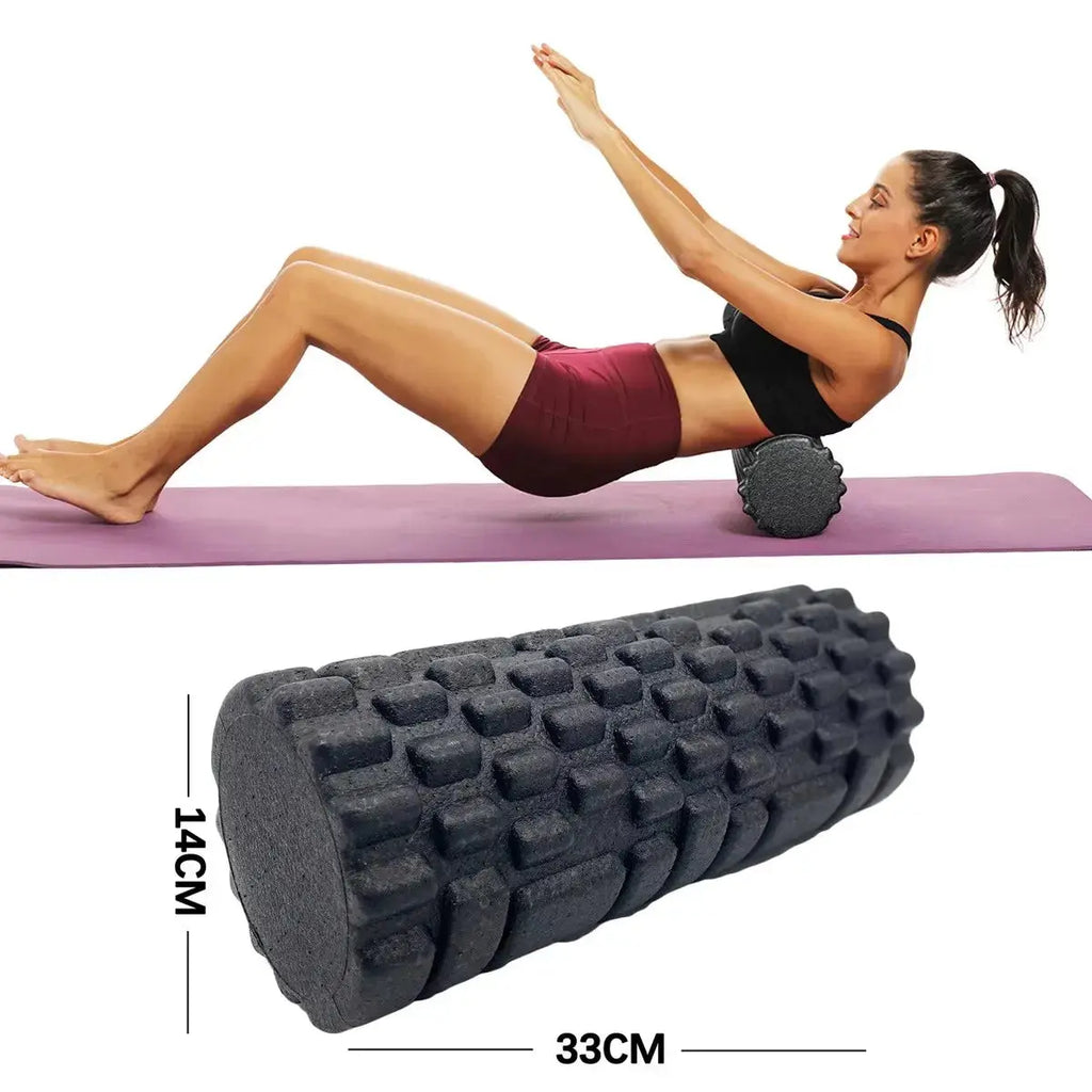 30/33cm Fitness Foam Roller Yoga Massage Roller EPP Pilates Foam Body Muscle Massage Roller Therapy Exercises Gym Home Exercise HomeLuxe360